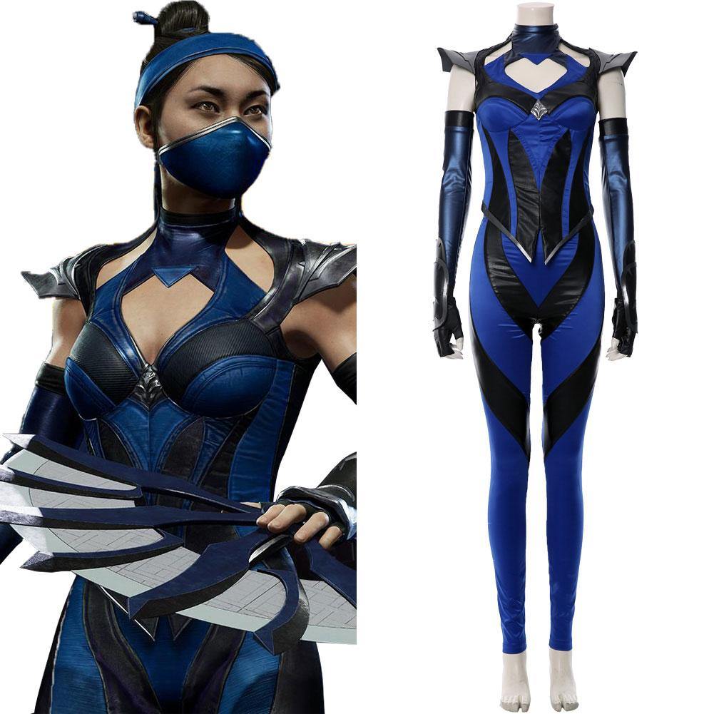 Prinzessin Kitana Kostüm Mortal Kombat 11 Kitana Cosplay Kostüm - cosplaycartde