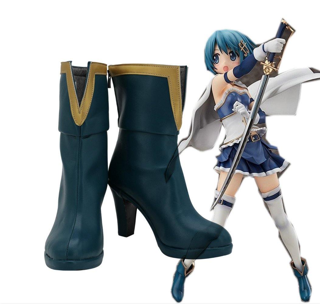 Puella Magi Madoka Magica Sayaka Miki Stiefel Cosplay Schuhe Stiefel - cosplaycartde
