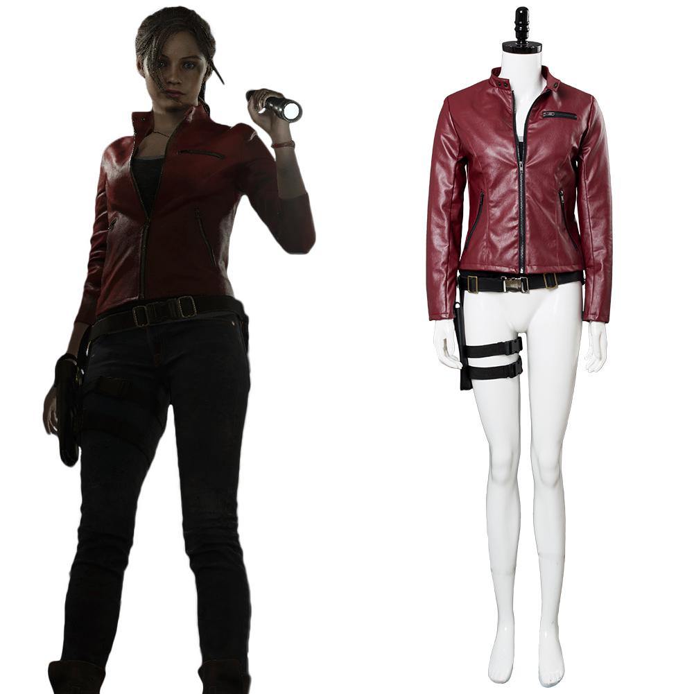 Resident Evil 2 Re Claire Redfield Neu Version Cosplay Kostüm - cosplaycartde
