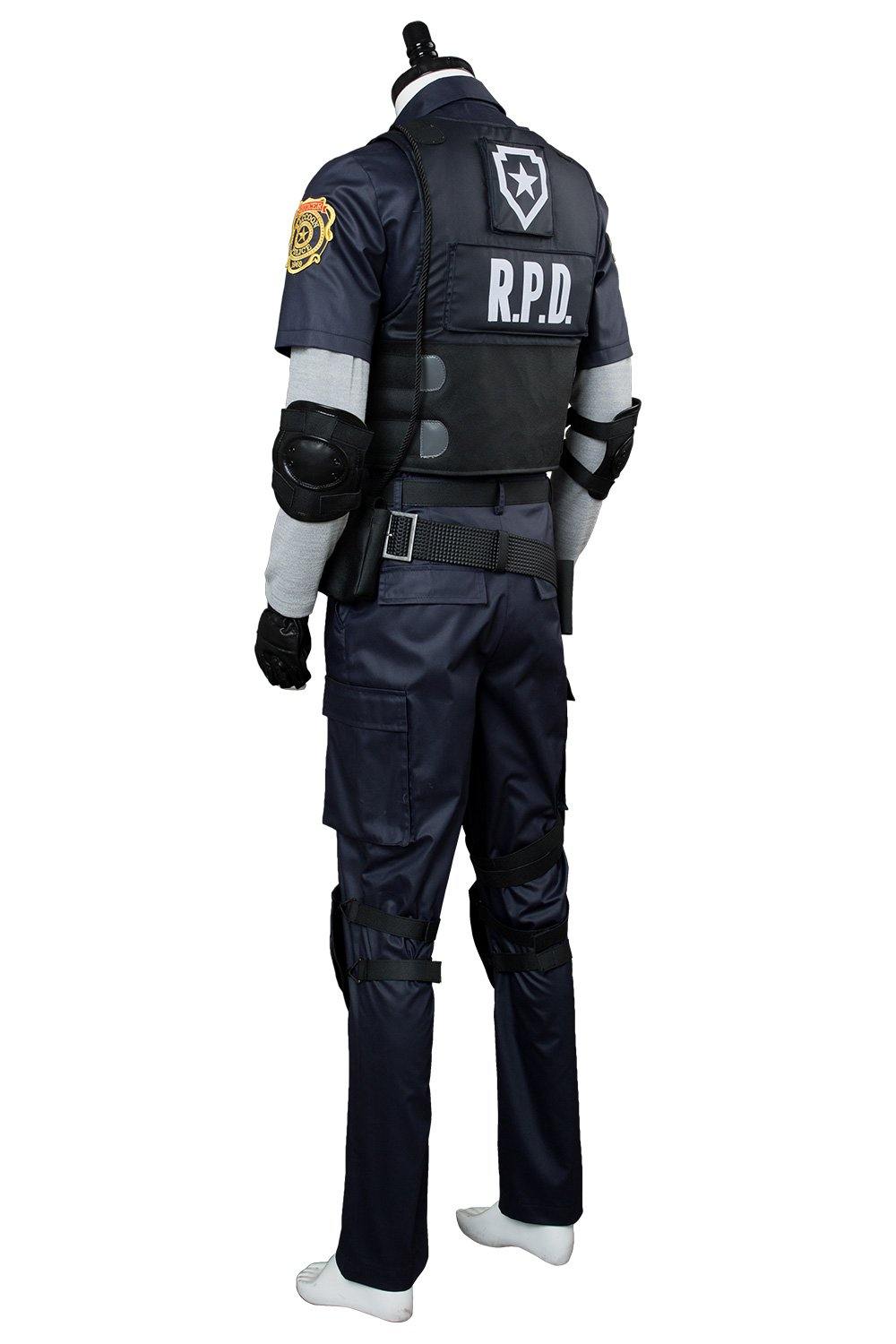 Resident Evil 2 Remake Re Leon Scott Kennedy Cosplay Kostüm NEU - cosplaycartde