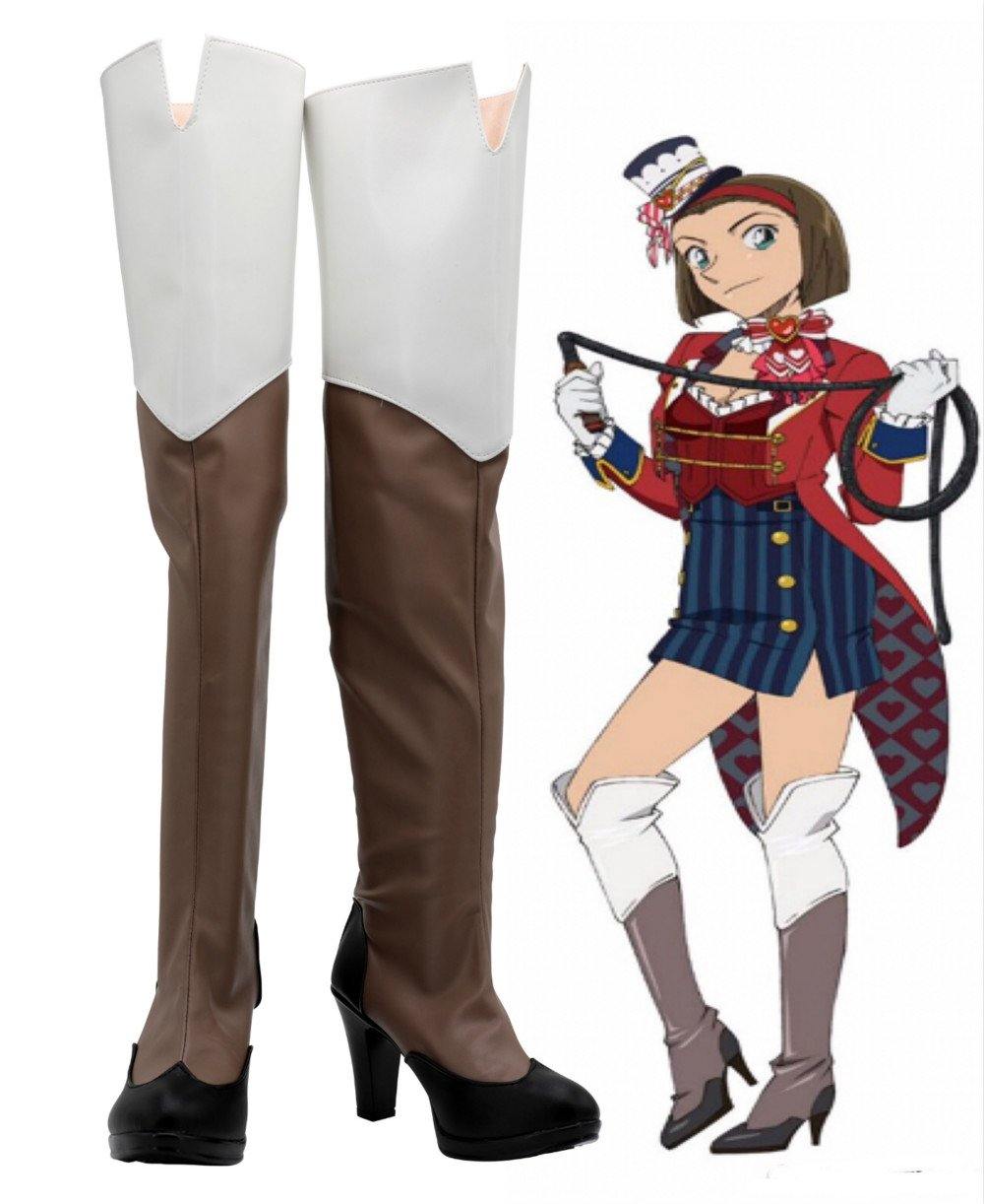 Sonoko Suzuki Detektiv Conan Stiefel Schuhe Cosplay Schuhe - cosplaycartde