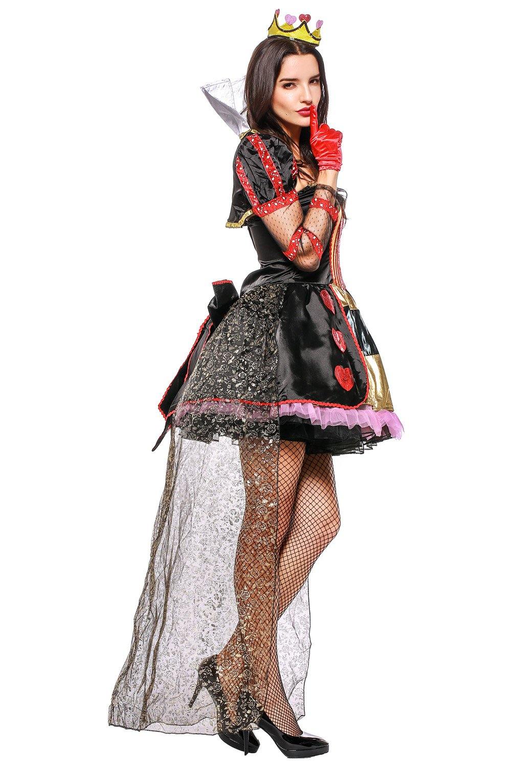 Vampir Kostüm Halloween Erwachsener Königin Kostüm Kleid Mottoparty - cosplaycartde