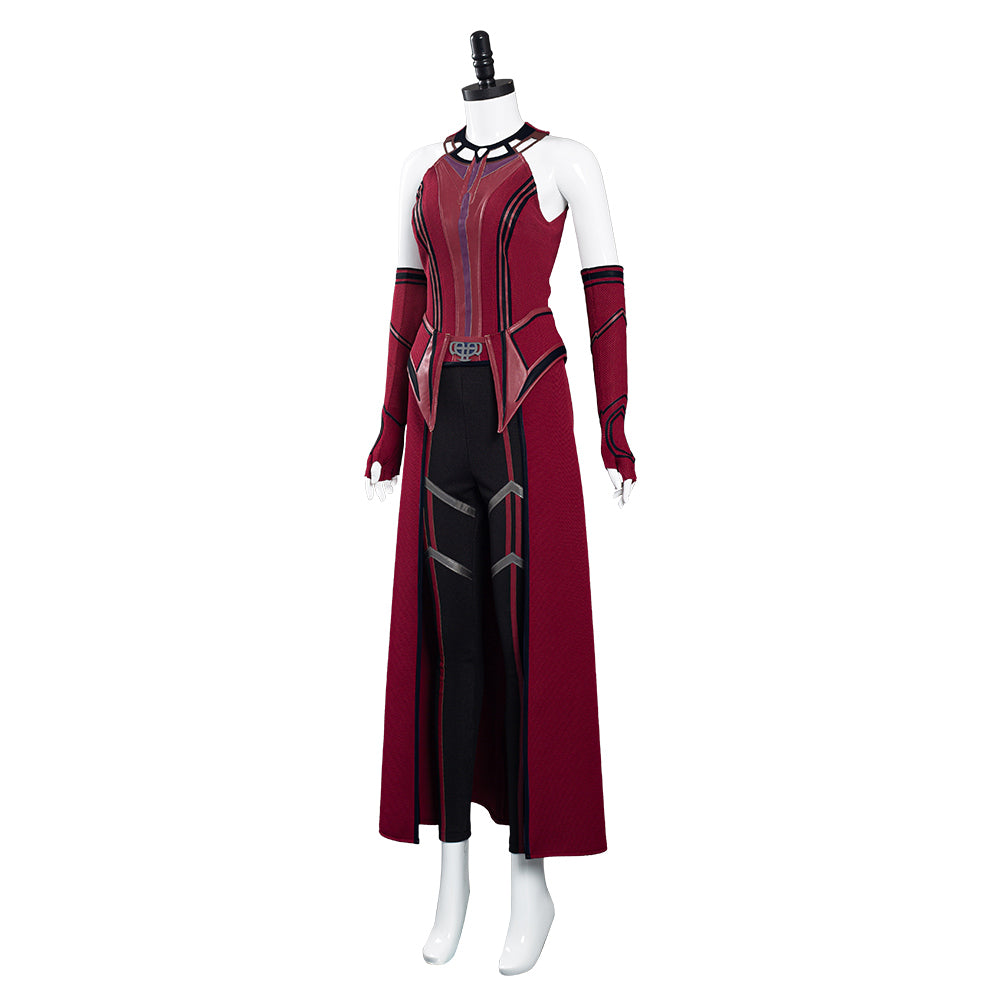 WandaVision Wanda Kämpfanzug Hexe Scarlet Witch Kostüm Cosplay Kostüm ...