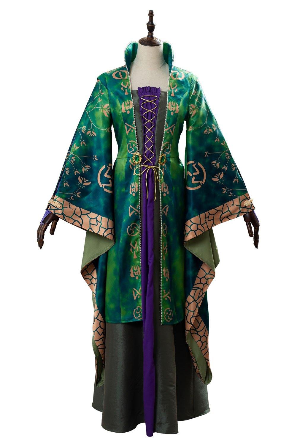 Winifred Sanderson Kostüm Hocus Pocus Sanderson Cosplay Kostüm - cosplaycartde