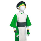 Kinder Avatar Toph Beifong Kostüm The Last Airbender Der Herr der Elemente Cosplay Kostüm - cosplaycartde