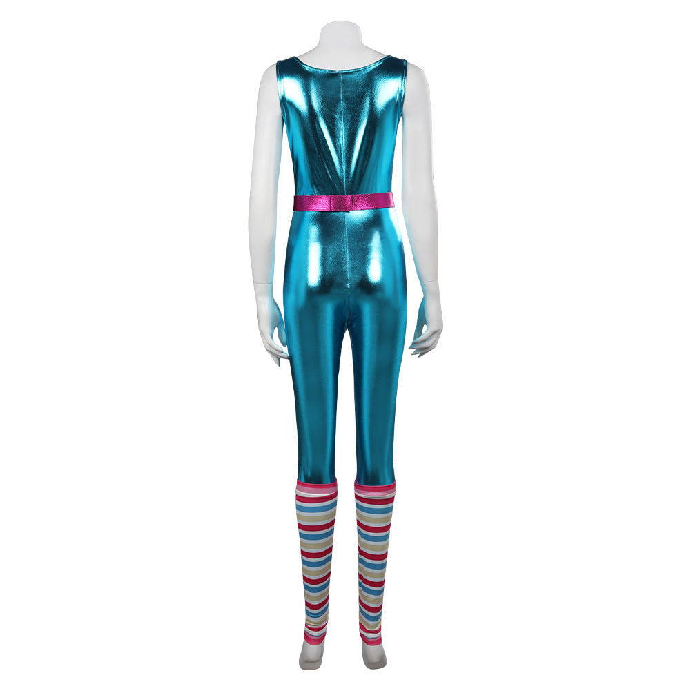 Film 2023 Barbie Rompers blaue Jumpsuit Cosplay Kostüm Halloween Karneval Outfits