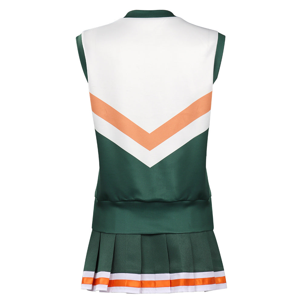 Kinder Stranger Things 4 Hawkins High School Cheerleading Cosplay Chrissy Kostüm Halloween Karneval Kleid
