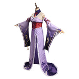 Genshin Impact Raiden Shogun Cosplay Kostüm Witch Outfits Halloween Karneval Originell Kleid