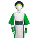 Kinder Avatar Toph Beifong Kostüm The Last Airbender Der Herr der Elemente Cosplay Kostüm - cosplaycartde