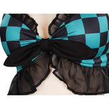 Demon Slayer Kamado Tanjirou Cosplay Outfits Badeanzug