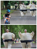 Fatsuit Aufblasbar Kostüm Fettkostüm Erwachsen Karneval Halloween Party Sumo Sumou Wrestler Kostüme - cosplaycartde
