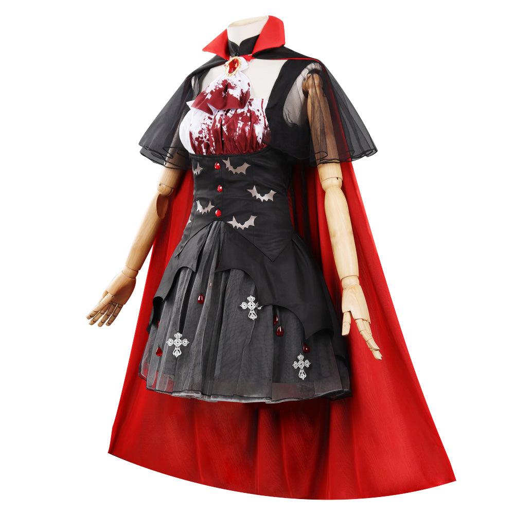 Chainsaw Man Power Cosplay Kostüm Vampire Maid Halloween Karneval Originell Kleid