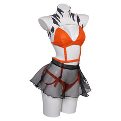 Ahsoka Sexy Cosplay Kostüm Halloween Karneval Outfits