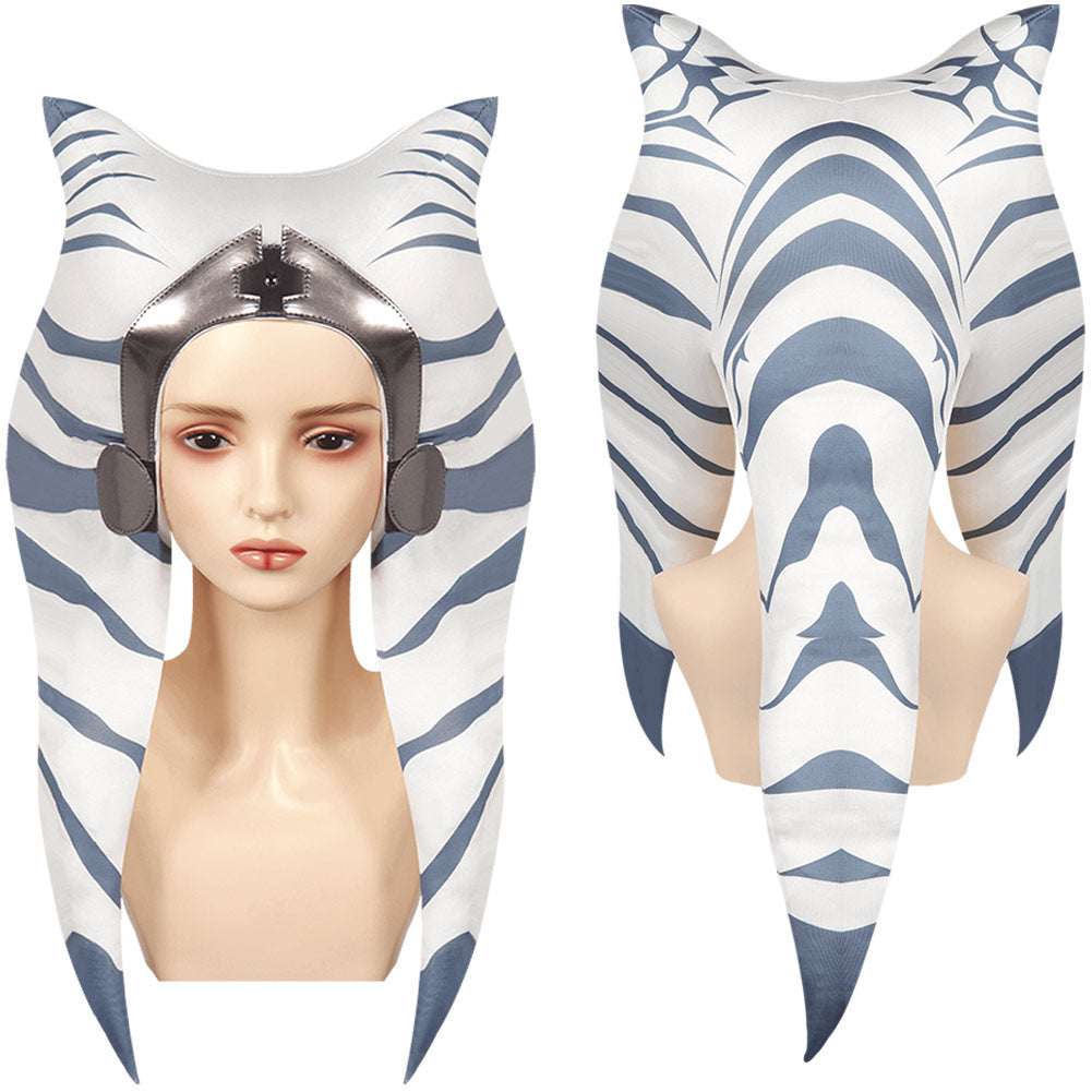 Ahsoka Tano Kopfstück Cosplay Kopfbedeckung Star Wars Halloween Cosplay Requisite