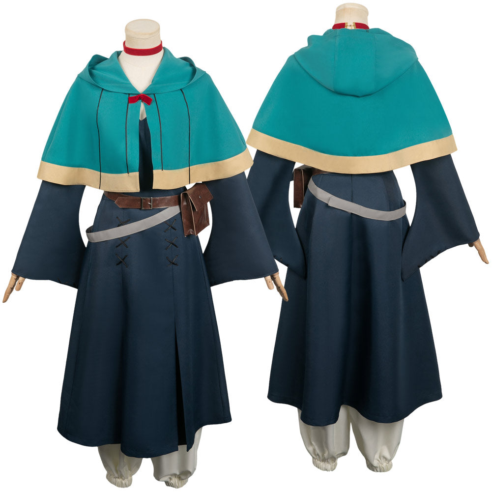 Anime Delicious in Dungeon Marcille Cosplay Kostüm Halloween Karneval Outfits