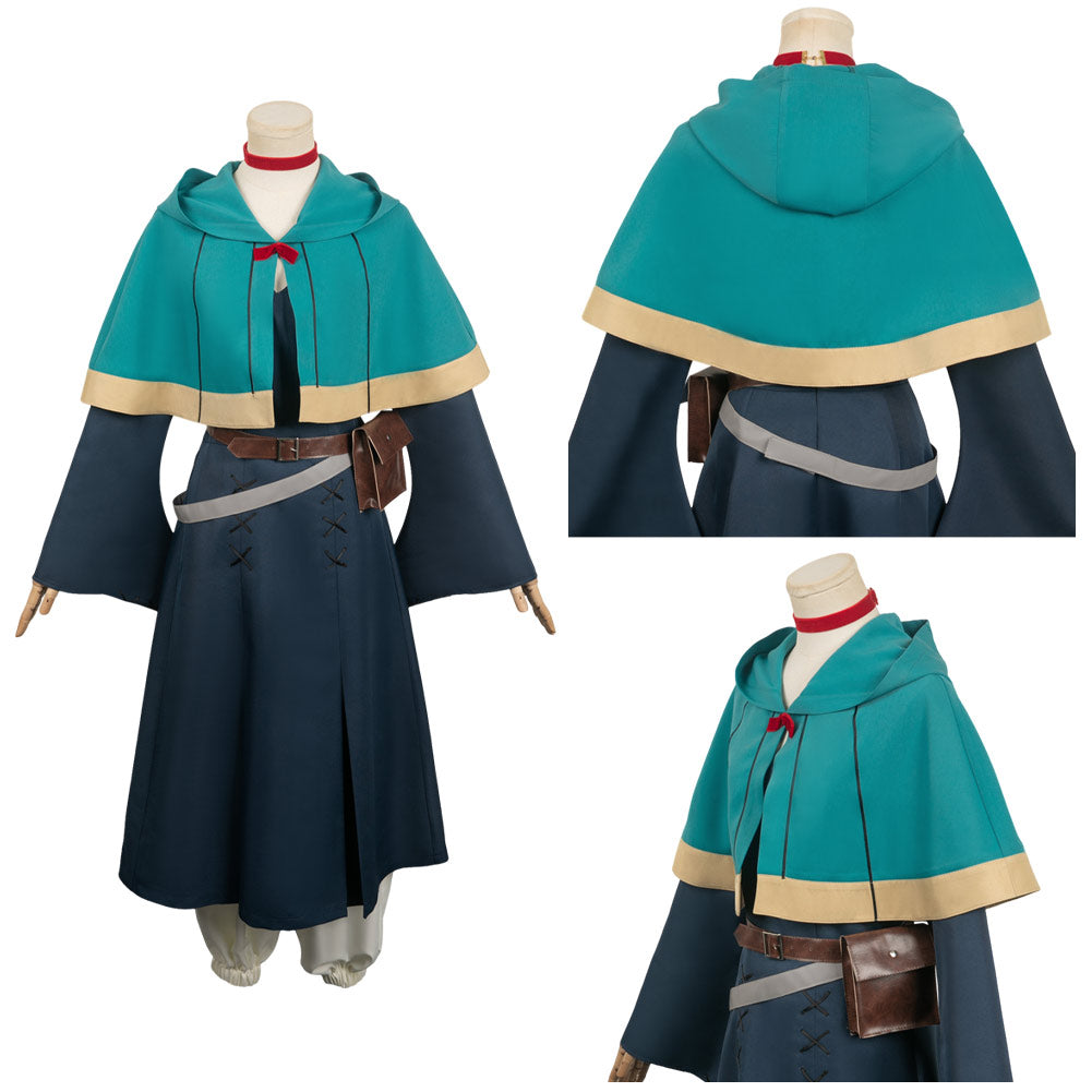 Anime Delicious in Dungeon Marcille Cosplay Kostüm Halloween Karneval Outfits