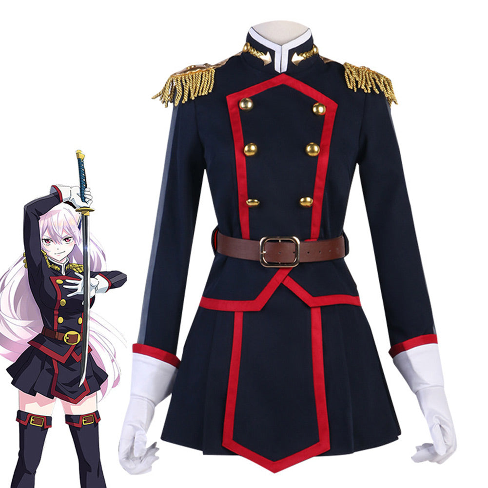 Anime Mato Seihei no Slave Kyouka Uzen Cosplay Uniform Kostüm Set