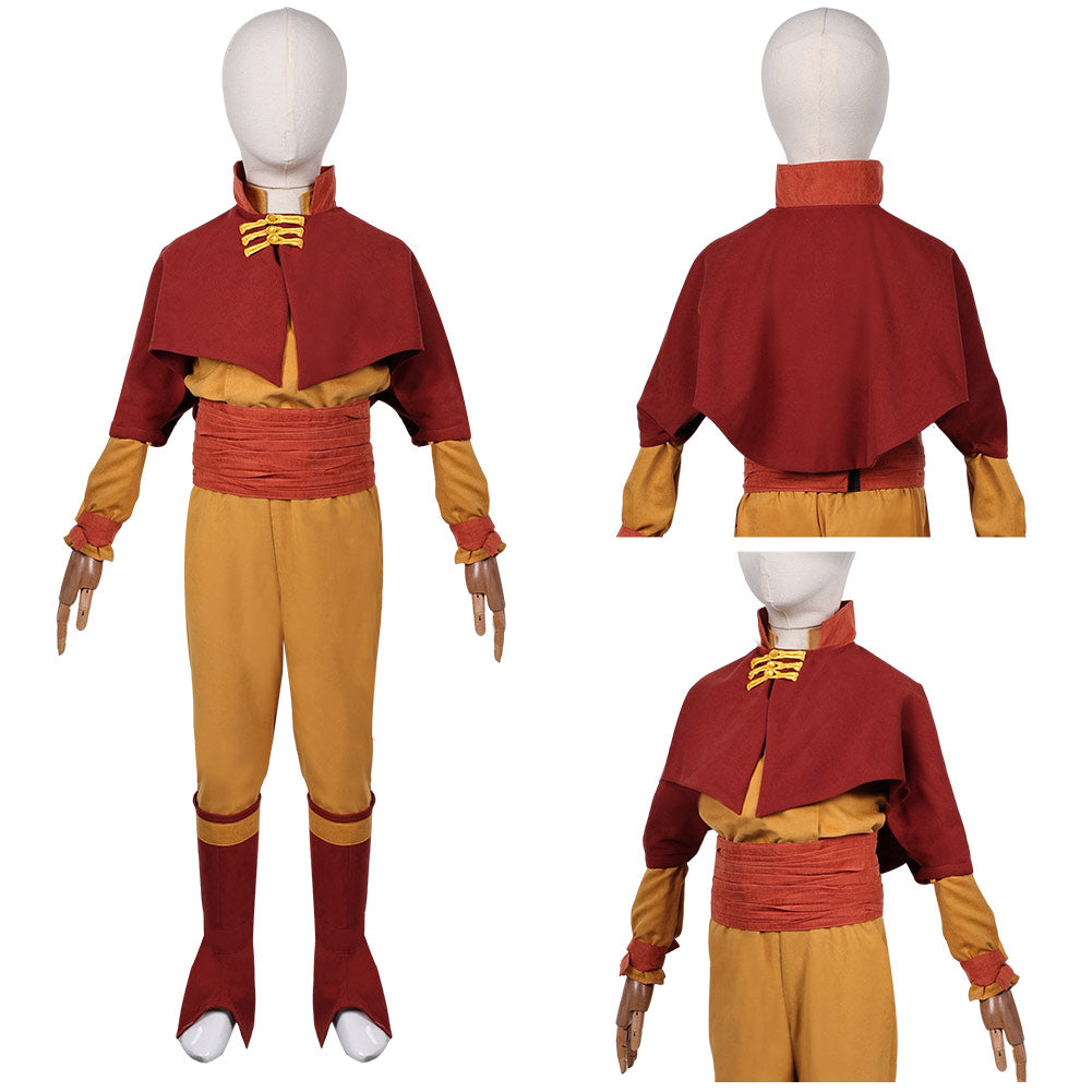 Avatar – Der Herr der Elemente Kinder Junge Aang Kostüm SET