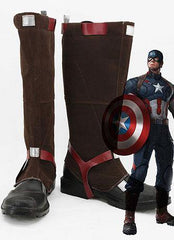 Avengers: Age of Ultron Captain America Steve Rogers Cosplay Schuhe - cosplaycartde
