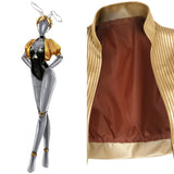 Bunnygirl Jacke Atomic Heart Zwillinge Cosplay Halloween Karneval Kostüm