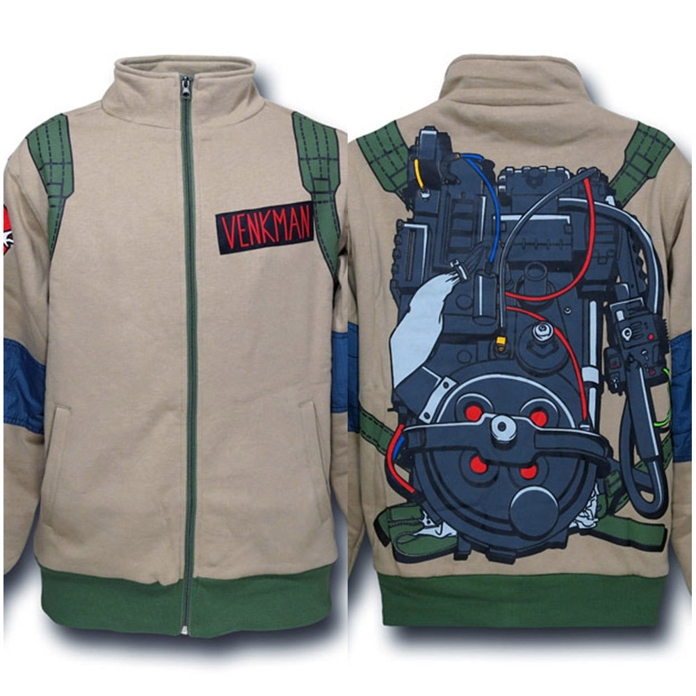 Ghostbusters Baseball Uniform Jacke Cosplay Erwachsene Hoodie 3D Druck Sweatshirt