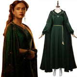 House of the Dragon Alicent Hightower Cosplay Kostüm Outfits Halloween Karneval Kleid