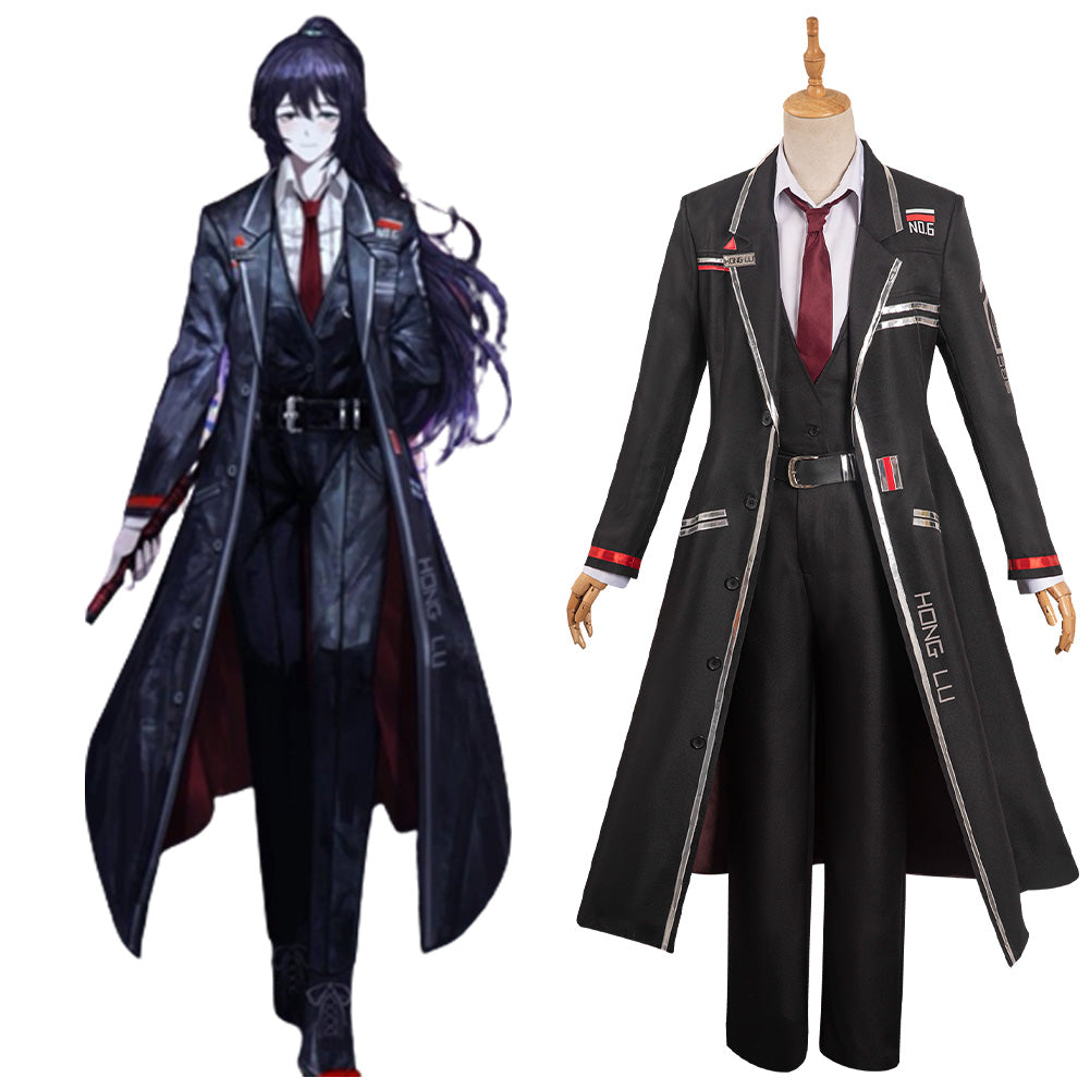 Hong Lu Limbus Company Hong Lu Cosplay Kostüm Uniform Halloween Karneval Outfi ...