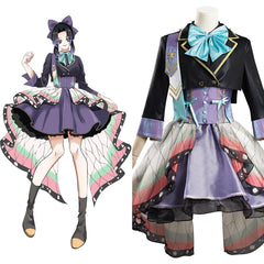 Demon Slayer Kochou Shinobu Cosplay Kostüm Lolita Kleid Outfits Halloween Karneval Kimono