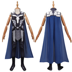 Kinder Thor: Love and Thunder (2022) Valkyrie Cosplay Kostüm Halloween Karneval Jumpsuit