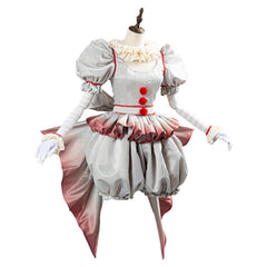 IT Pennywise The Clown Cosplay Kostüm Halloween Karneval weiblich Kostüm - cosplaycartde