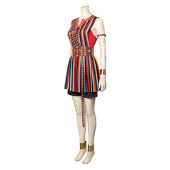 The Woman King Cosplay Nanisca Kostüm Halloween Karneval Outfits Version B