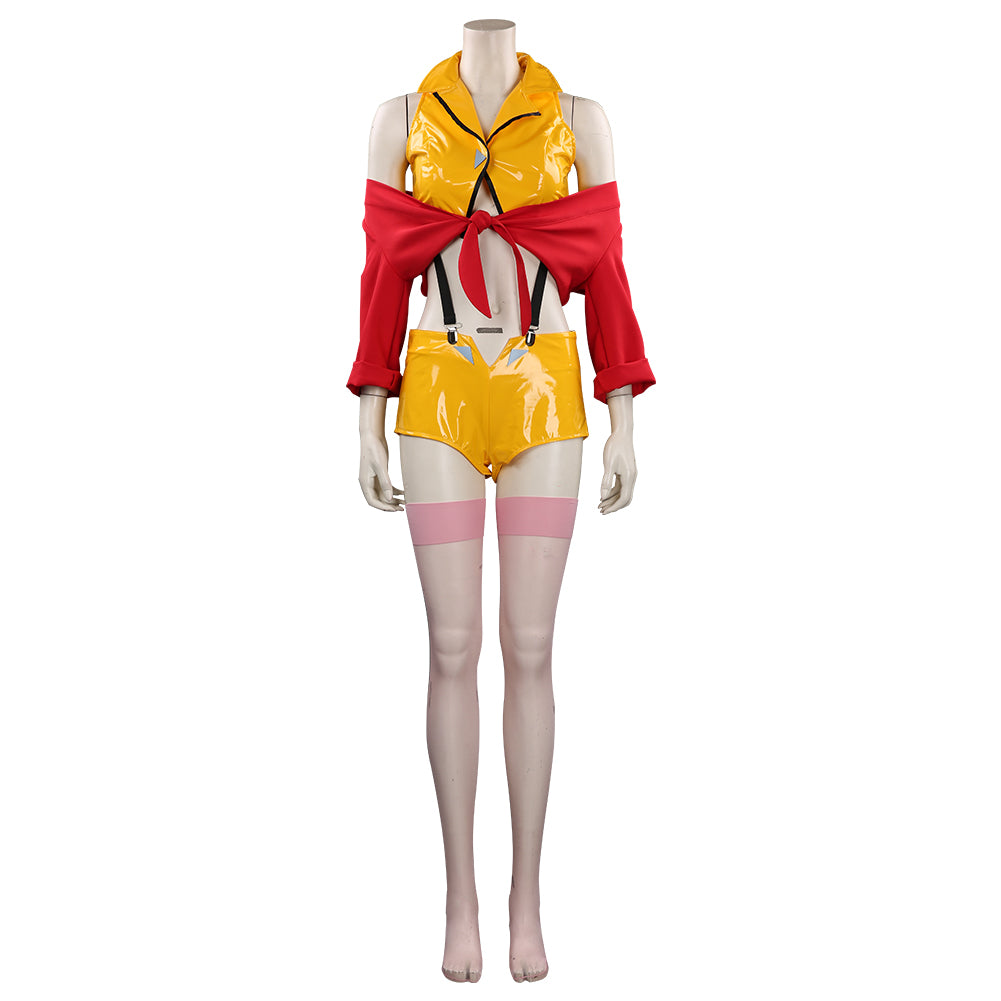 Cowboy Bebop Faye Valentine Cosplay Kostüm Halloween Karneval Outfits