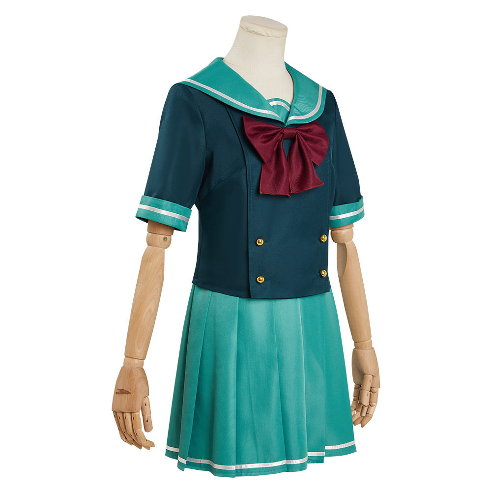 The Devil is a Part-Timer Sasaki Chiho Cosplay Kostüm Outfits Halloween Karneval Kleid