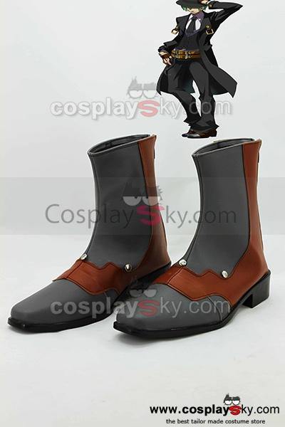 BlazBlue: Calamity Trigger HAZAMA Cosplay Stiefel Schuhe - cosplaycartde