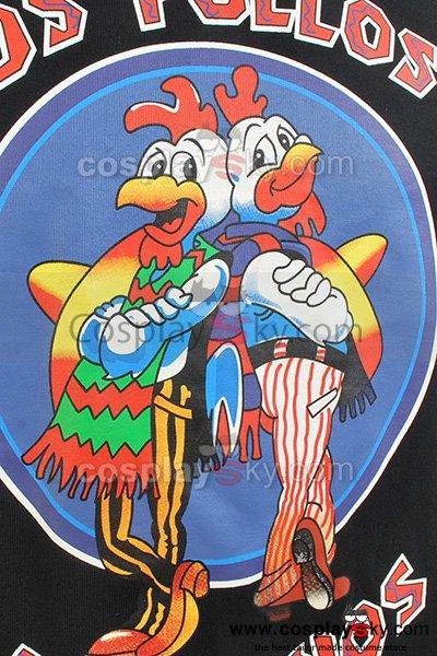 Breaking Bad Heisenberg Los Pollos Hermanos The Chicken Brothers Schwarz Original T-Shirt - cosplaycartde