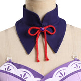 Genshin Impact Raiden Shogun Cosplay Kostüm Witch Outfits Halloween Karneval Originell Kleid