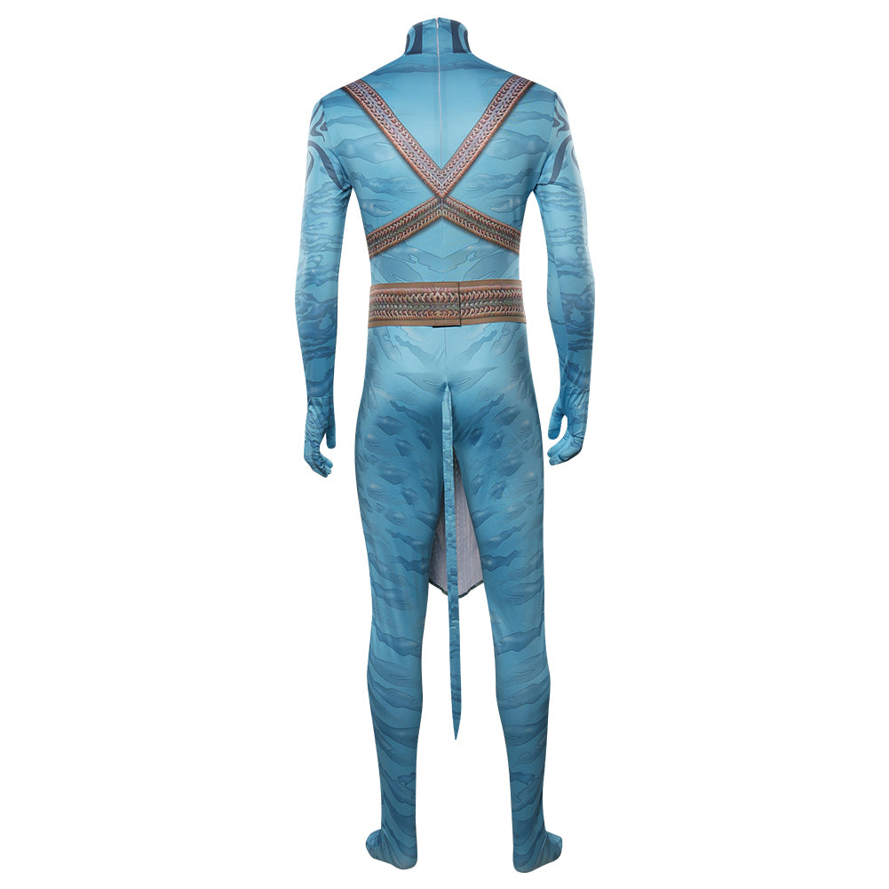 Avatar Cosplay Jake Sully Kostüm Halloween Karneval Jumpsuit