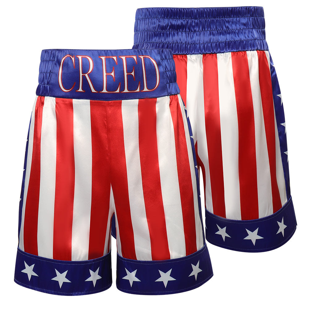 Creed 3 Adonis Creed Cosplay Kostüm Halloween Karneval Shorts