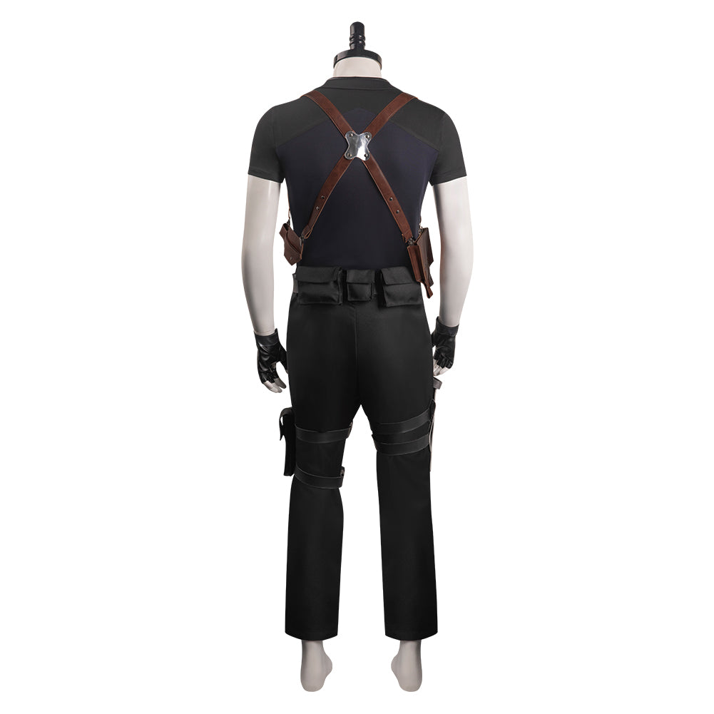 Leon Kostüm Resident Evil 4 Remake Leon Cosplay Halloween Karneval Outfits