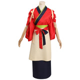 Lycoris Recoil Nishikigi Chisato Cosplay Kostüm Outfits Halloween Karneval Kimono
