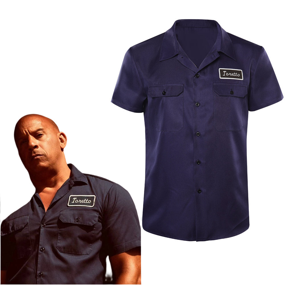Fast & Furious 10 Dominic Toretto Cosplay Kostüm Outfits Halloween Karneval T-shirt