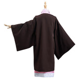 Kimetsu no Yaiba Kamado Nezuko Cosplay Kostüm Kinder Kimono Halloween Karneval Kostüm Set - cosplaycartde