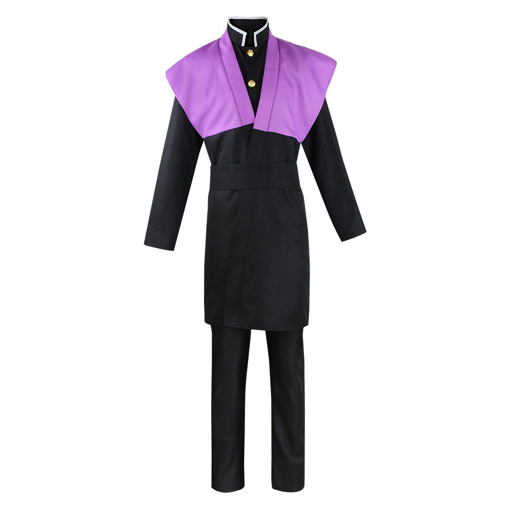Anime Demon Slayer Shinazugawa Genya Kimono Cosplay Kostüm Halloween Karneval Outfits