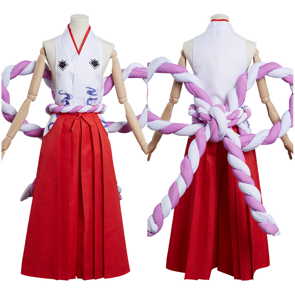 One Piece Yamato Cosplay Kostüme Halloween Karneval Outfits