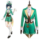 Genshin Impact Alice in Wonderland Mr.Bunny Cosplay Venti Kostüm Halloween Karneval Original Outfitis