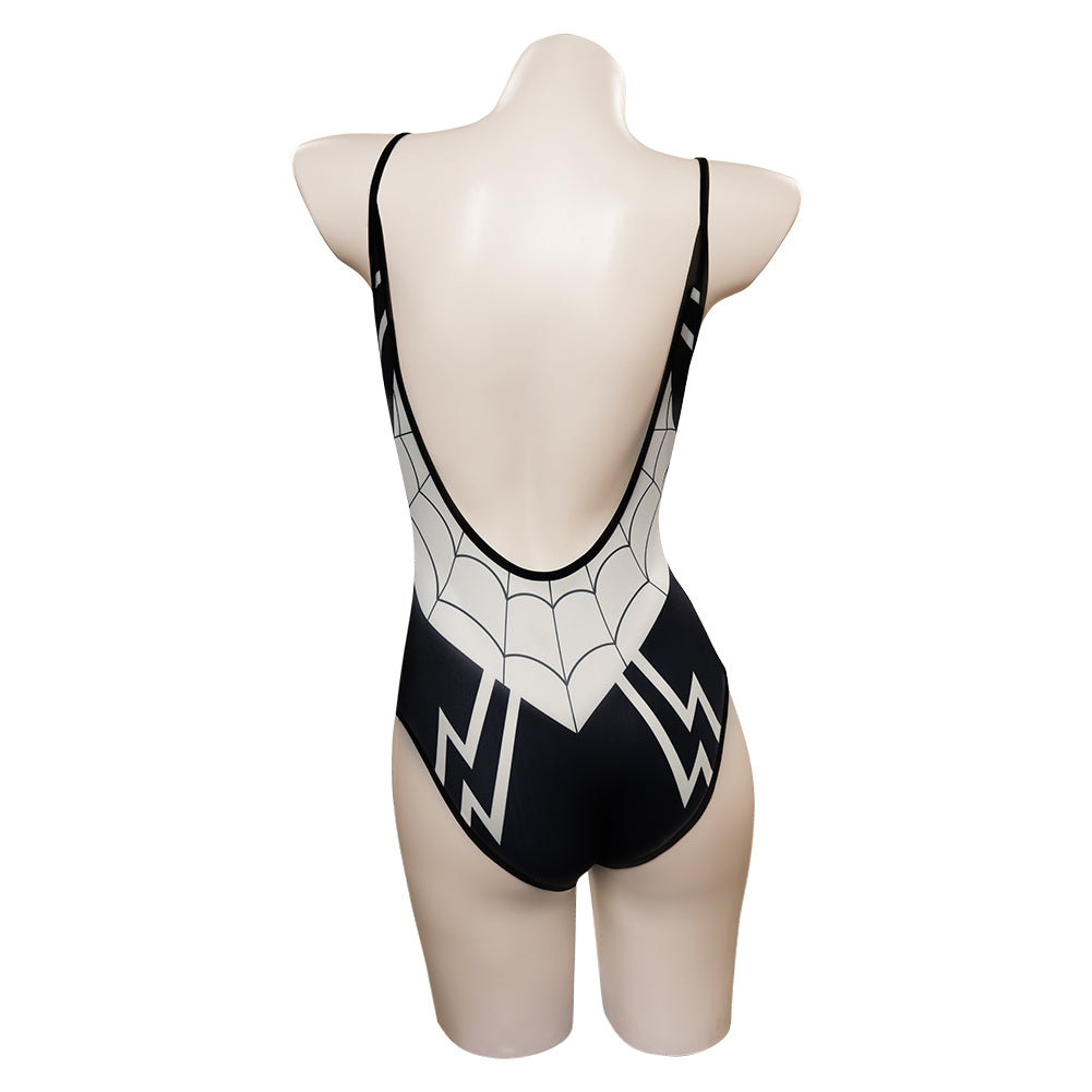 Spider-Man Silk Cosplay Cindy Moon Bademode Halloween Karneval Jumpsuit