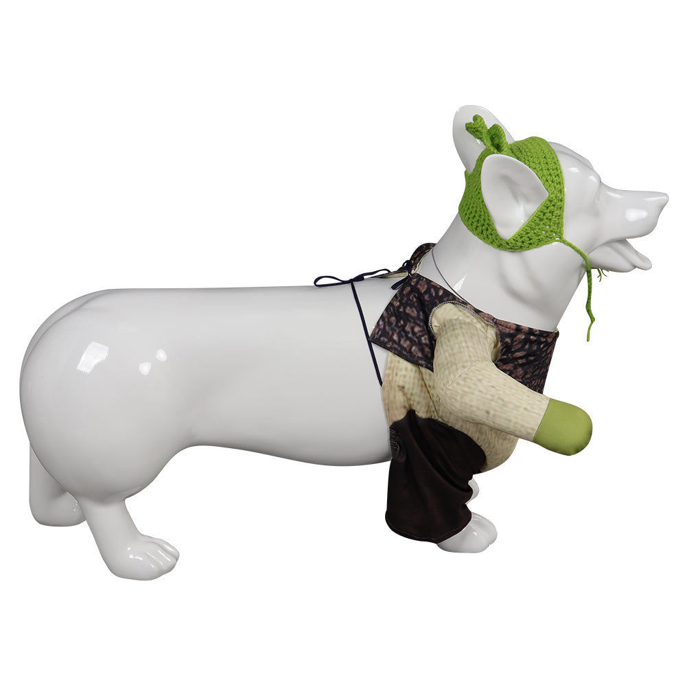 Shrek Haustier Hundekleidung Cosplay Kostüm Outfits Halloween Karneval Party Anzug