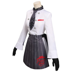Genshin Impact X Pizzahut - Eula Uniform Halloween Karneval Outfits