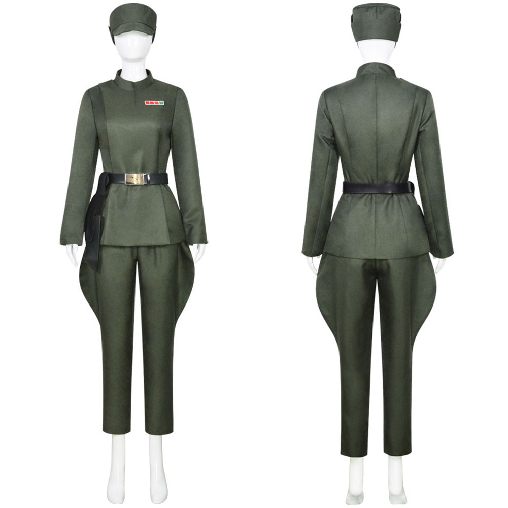 Damen Imperial Officer Uniform Cosplay Halloween Karneval Kostüm