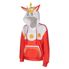 Damen Palworld Kingpaca Hoodie Cosplay Kostüm Outfits Halloween Karneval Anzug